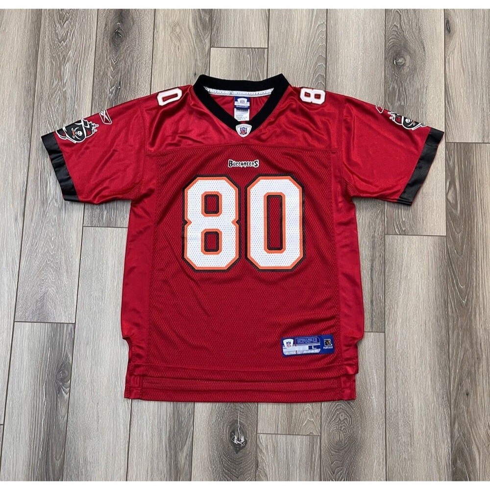 Vintage Tampa Bay Buccaneers NFL Michael Clayton Reebok Jersey Youth L 90s Rare